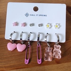 Earing set of 6